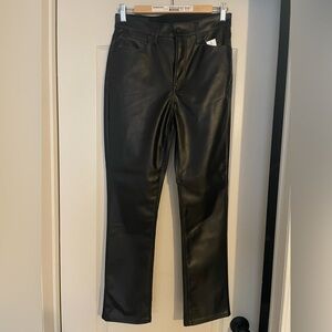 Faux Leather Pants